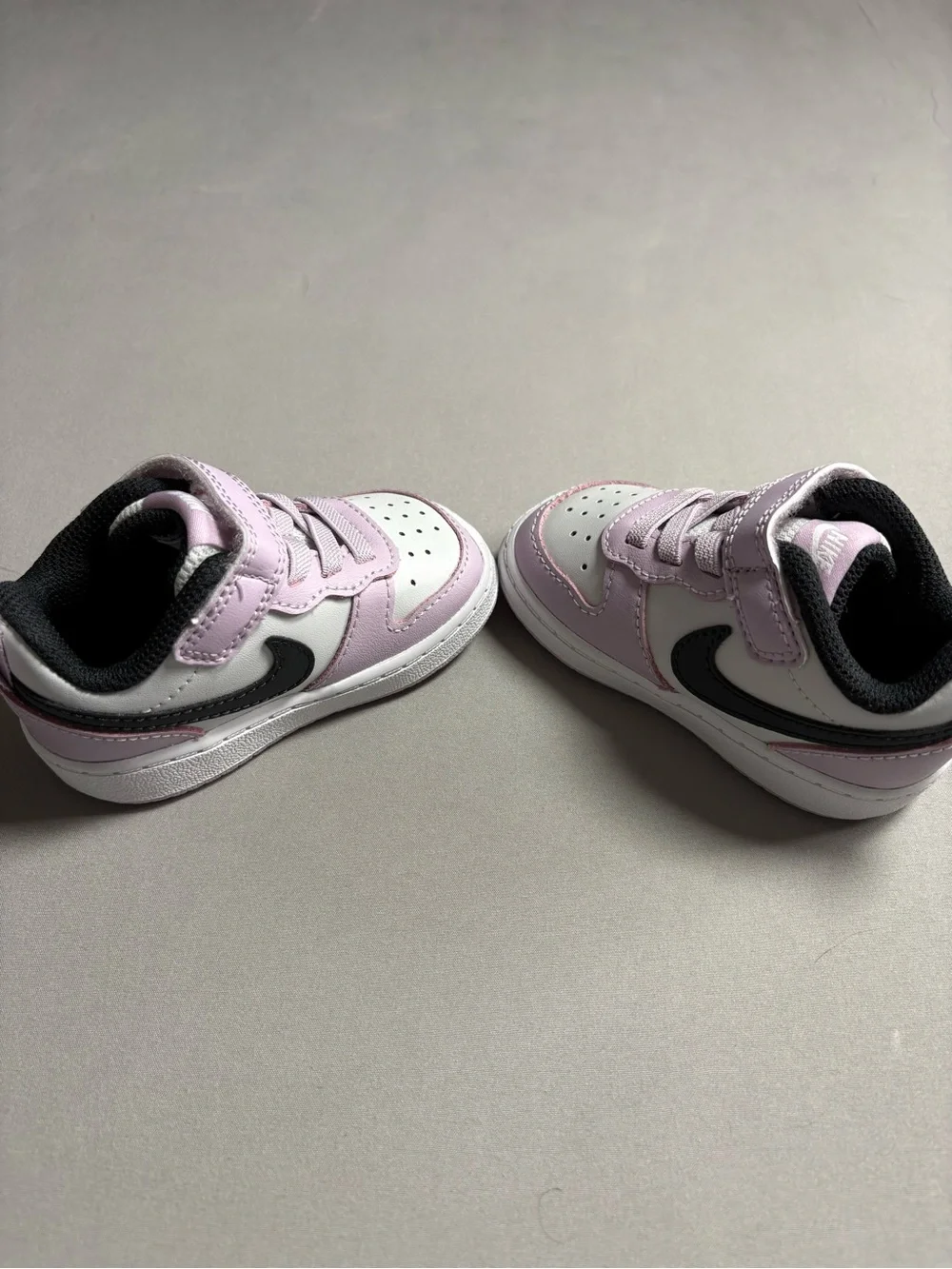 Nike Court Borough Low 2 TD Baby/Toddler Sneakers Iced Lilac 4C NWOB